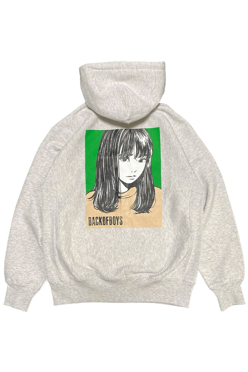 TheBackOfBoys(UobNIu{[CY) Cute Girl Zip Hoodie Type1ASH