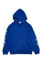 TheBackOfBoys(ザバックオブボーイズ) Arm Logo Pullover Hoodie BLUE