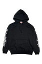 TheBackOfBoys(ザバックオブボーイズ) Arm Logo Pullover Hoodie BLACK