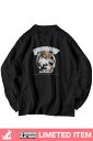 【ゲキクロ限定】NOTBADCAT (ノットバッドキャット) ねこなべ LS Tee Black
