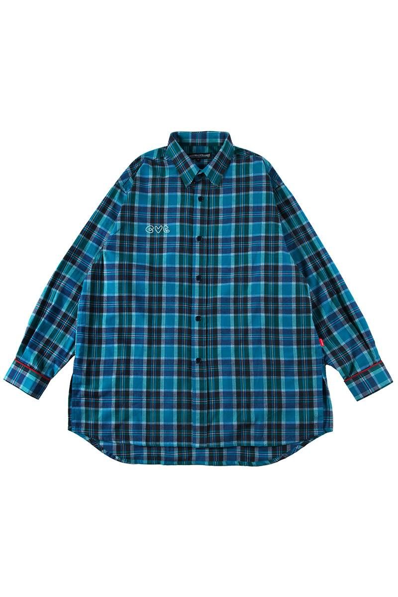 ROLLING CRADLE ([ONCh) CHECK SHIRT GREEN