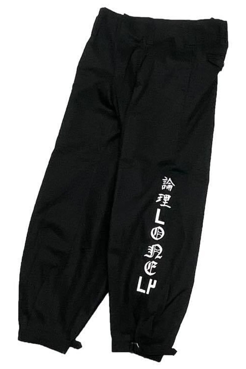 LONELY_ LONELY#26 TOBI PANTS BLACK