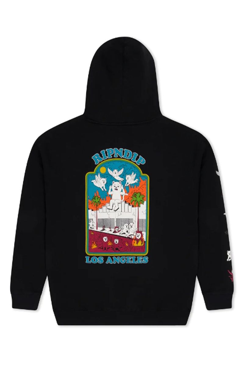 RIPNDIP (bvfBbv) Heaven On Earth Hoodie Black