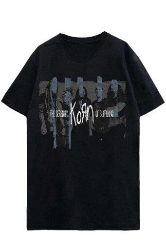 KORN UNISEX T-SHIRT: BLOCK PHOTO KORN UNISEX T-SHIRT: BLOCK PHOTO