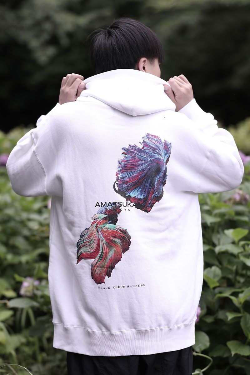 A}cJ~ ^Encounter Hoodie WHITE