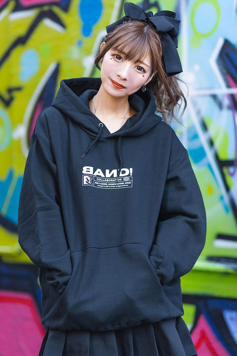 バンドじゃないもん！MAXX NAKAYOSHI×GEKIROCK CLOTHING×KAVANE Clothingコラボ・パーカー