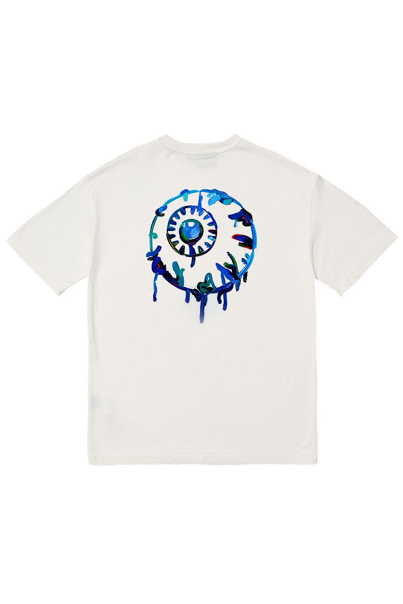 MISHKA (~VJ) WASHEDKEEP WATCH TEE (O.WHITE/M21200007WHT)