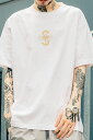 Subciety (サブサエティ) PROVIDENCE TEE WHITE/GOLD