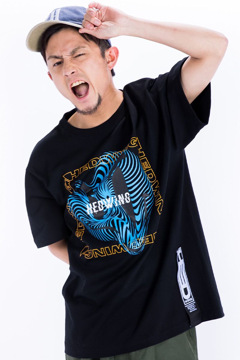 HEDWiNG (ヘドウィグ) Chaos Smile T-Shirt BLACK