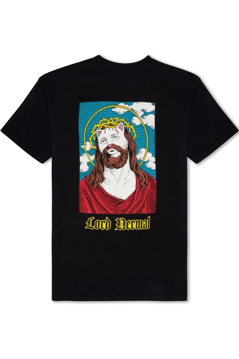 RIPNDIP (bvfBbv) Lord Savior Nerm Tee BLACK