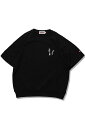 ANIMALIA (アニマリア) STANDARD S/S CREWNECK SWEAT -KSKUN- BLACK