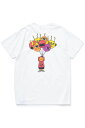 TOY MACHINE (トイマシーン) SKB3 COLLAB. BALOON SS TEE WHITE