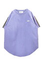 over print (オーバープリント) SIDE LINE Nylon Pullover LAVENDER