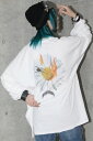 DI:VISION (ディヴィジョン) FLOWER LS Tee WHITE