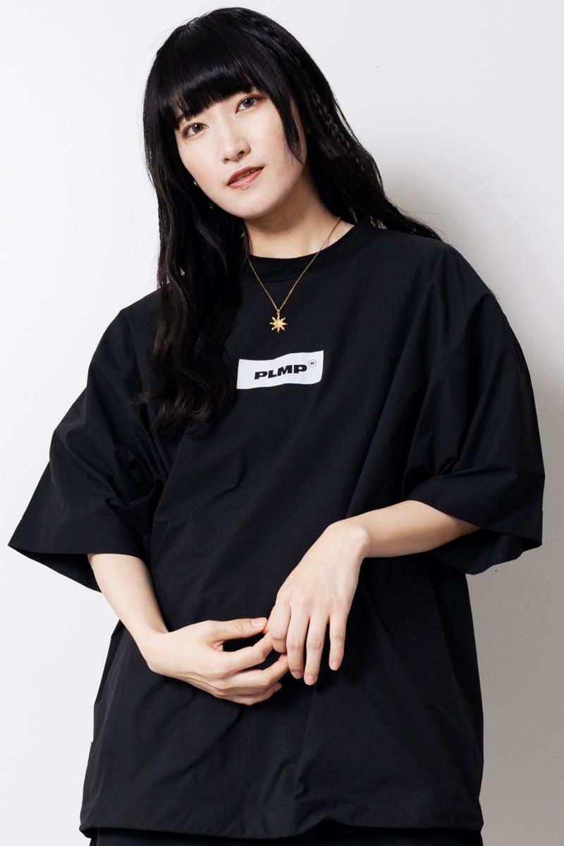 PSYCHOLOGICAL METAMORPHOSIS RIPSTOP LOOSE TEE BLACK