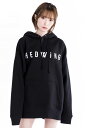 HEDWiNG(ヘドウィグ) Big Silhouette Logo Hoodie BLACK