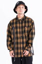 HEDWiNG(ヘドウィグ) Split Zip Flannel Shirt ORANGE