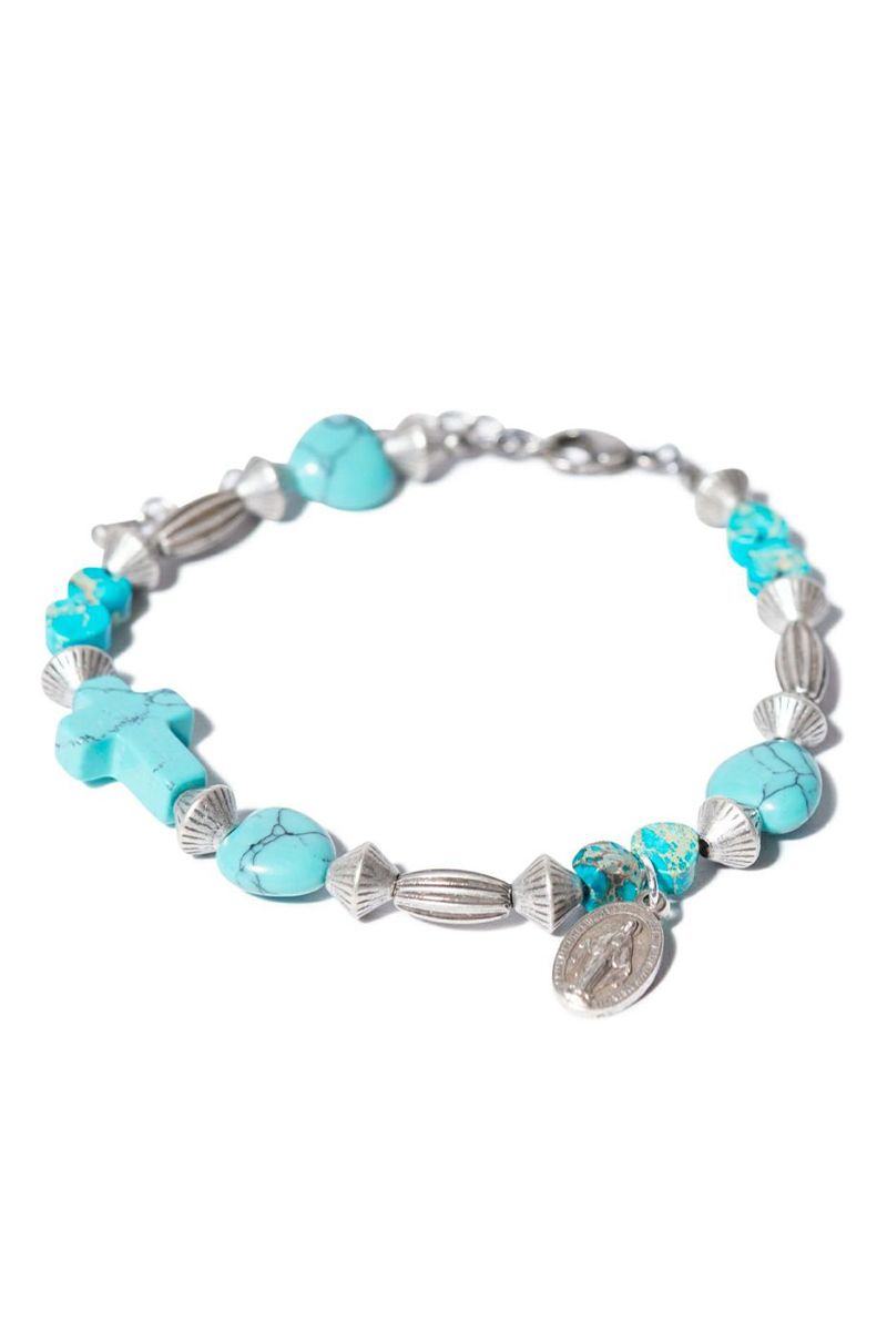 glamb (O) GB0323/AC15 : Carlos Bracelet / JXuXbg Blue