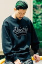 Subciety (サブサエティ) CHENILLE GLORIOUS SWEAT BLACK