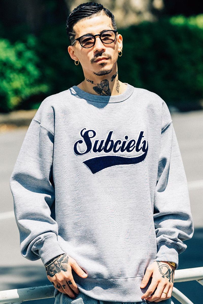 Subciety (TuTGeB) CHENILLE GLORIOUS SWEAT GRAY