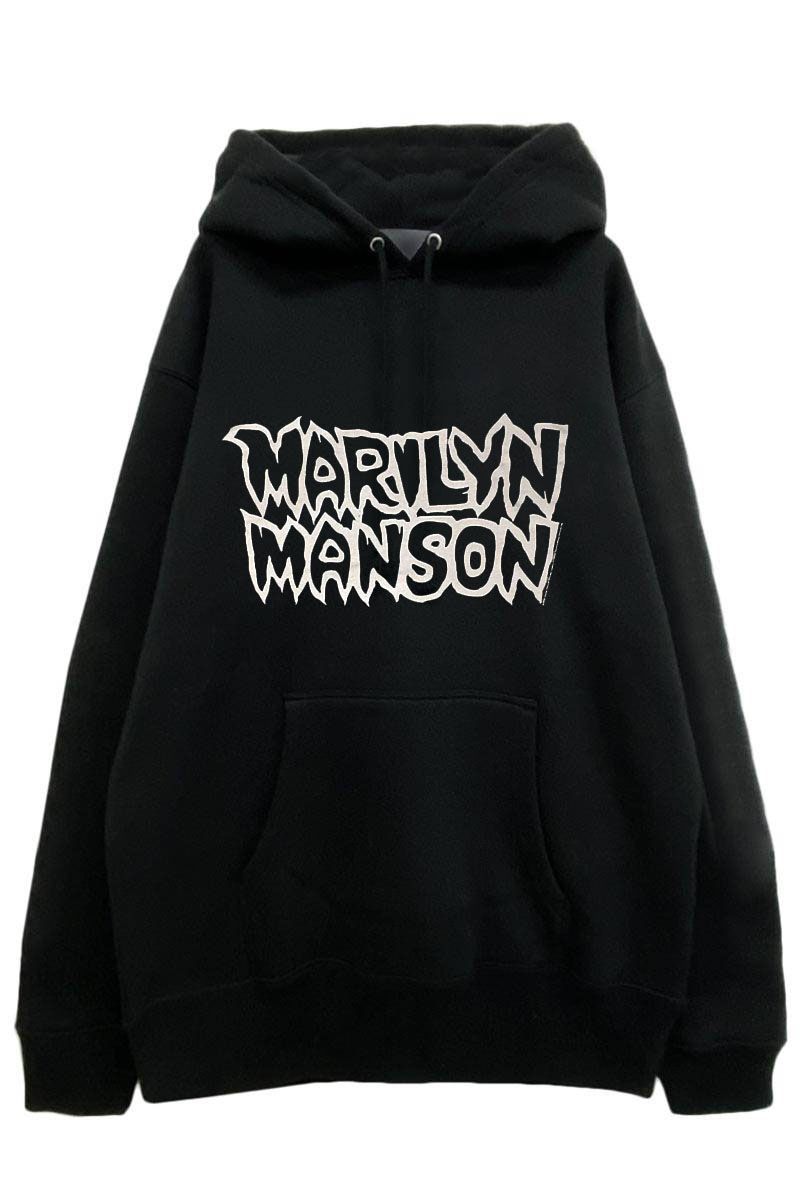 MARILYN MANSON UNISEX PULLOVER HOODIE: CLASSIC LOGO