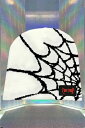 LOVE KILLER(ラブキラー) killer spiderweb beanie ホワイト×ブラック