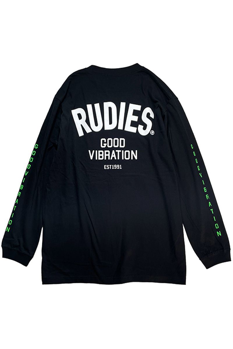 RUDIE'S ([fB[Y) THICK PHAT LSTEE BLACK