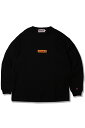ANIMALIA (アニマリア) L/S CUT SEW - Bar Logo Patch BLACK
