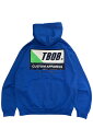 TheBackOfBoys(ザバックオブボーイズ) CUSTOM APPARELS PULLOVER HOODIE BLUE