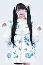 TRAVAS TOKYO【トラバストーキョー】 Myriad of bears sailor collor frill track jacket WHITE