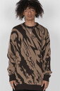 VIRGOwearworks (ヴァルゴウェアワークス) LIGHTNING KANJI KNIT BEG×BRW