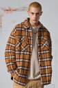 MISHKA (ミシカ) CHECK SHIRT JKT BEIGE