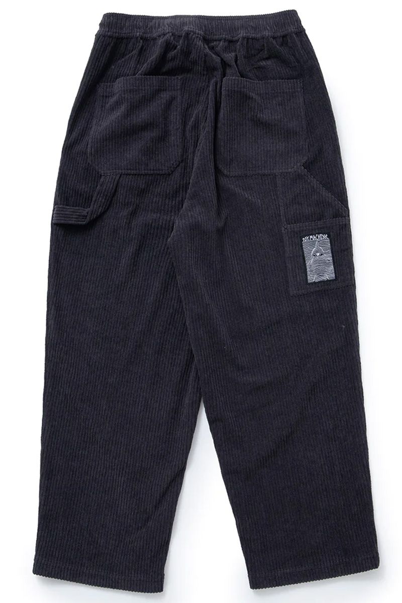 TOY MACHINE (トイマシーン) CORDUROY CARPENTER PANTS BLACK