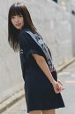 chuLa × scene tokyo コラボ・Tシャツ BLACK プリントMINT