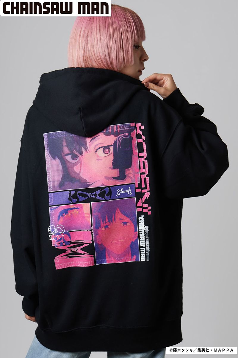 `F\[}~glamb(O) Kobeni Hoodie / Rxjt[fB BLACK