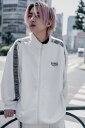 gibous(ギボス)×lhp logo track jersey white tops