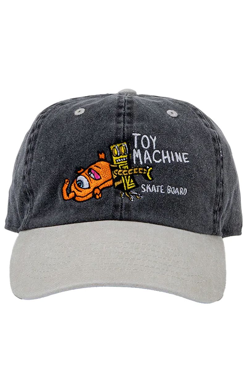 TOY MACHINE (トイマシーン) ROBOT & SECT 2 TONE CAP BLACK