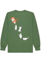 RIPNDIP (リップンディップ) NERMAL PILLS LONG SLEEVE(OLIVE)