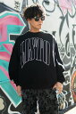 神尾晋一郎×GEKIROCK CLOTHING コラボ第2弾スウェット BLACK