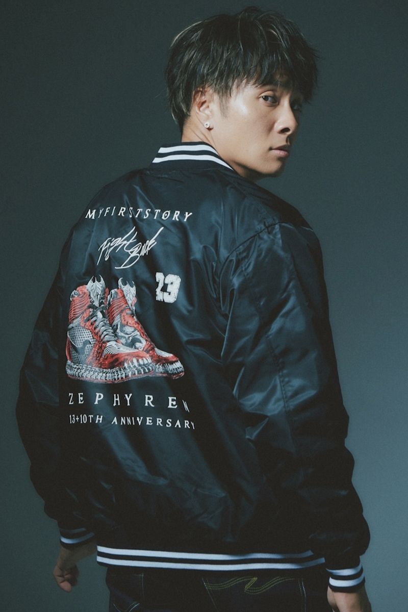 MY FIRST STORY~Zephyren - Fight Back 23 - STUDIUM JACKET BLACKxWHITE