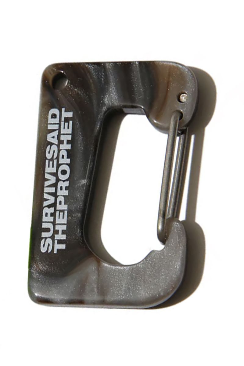 Survive Said The Prophet CARABINER RANDOM MARBLE