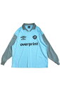 over print（オーバープリント）UMBRO * OVER PRINT GAME SHIRTS SAX