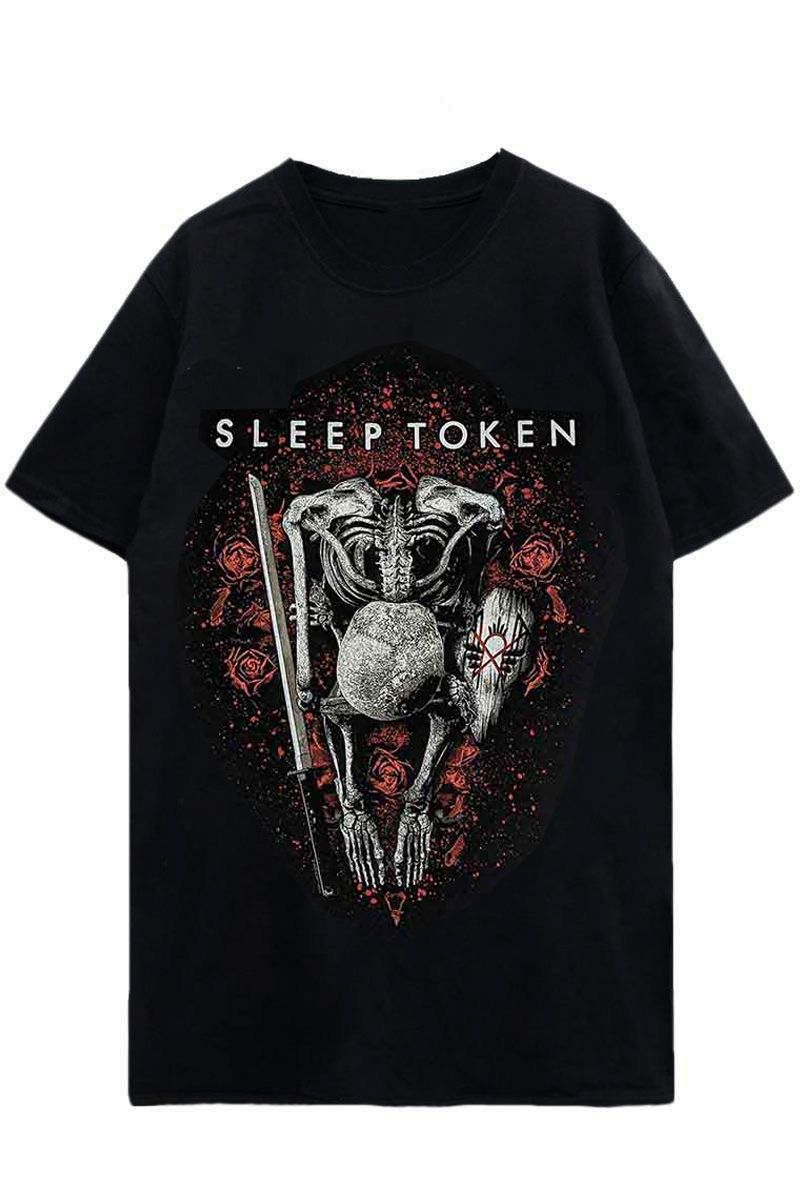 SLEEP TOKEN UNISEX T-SHIRT: THE LOVE YOU WANT SKELETON