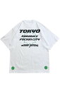 over print (オーバープリント) PARADICE Tee white