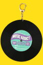 ビビビビット?? レコードキーホルダー【MUSIC ADDICT】緑色