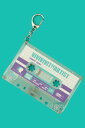 ビビビビット?? CASSETTE TAPE キーホルダー (パープル×ミントグリーン)