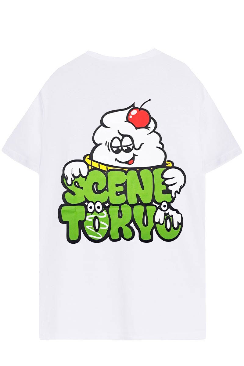 SCENE TOKYO (V[gELE) soft cream Tee (white)