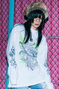 東京13零式(トウキョウイチサンゼロシキ) L/S T-Shirt 予兆 White×Gray