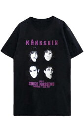 M?NESKIN UNISEX T-SHIRT: LIVE AT CIRCO MASSIMO 2022 FACES