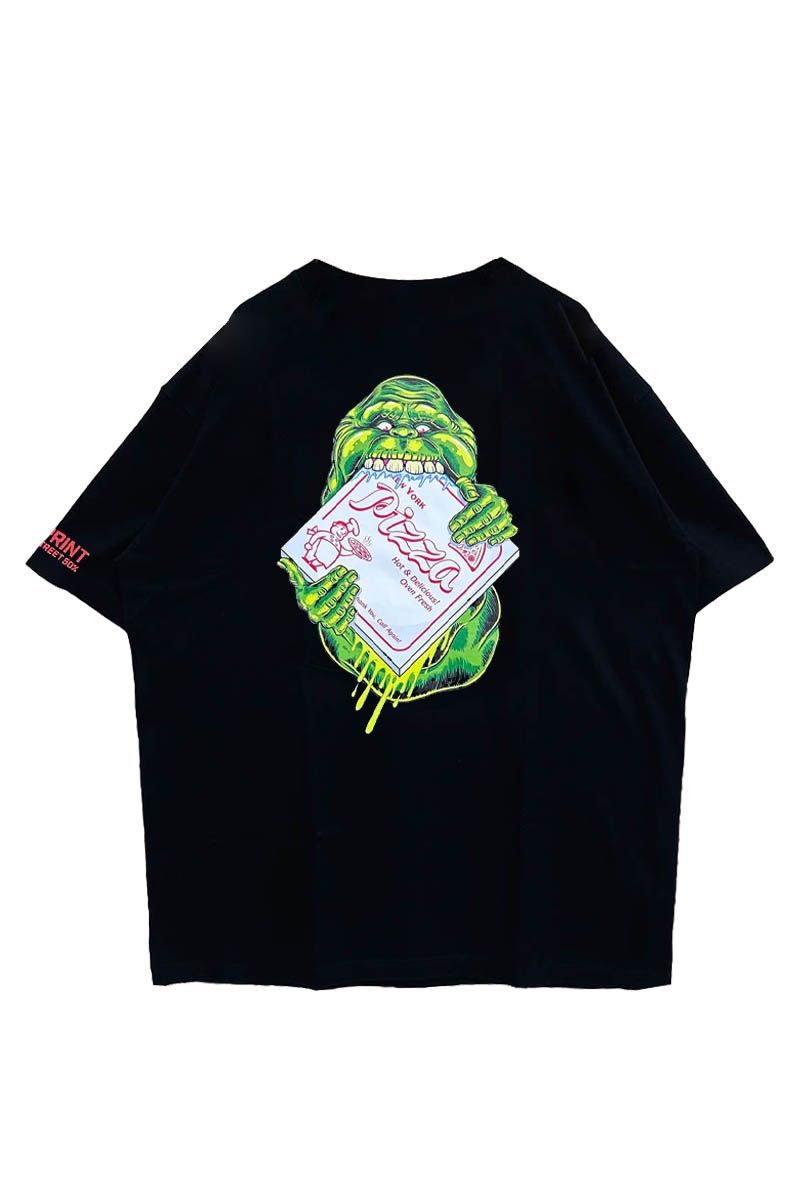 over print (I[o[vg) GHOST BUSTERS Tee 8 black